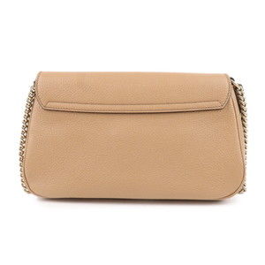 Gucci Chain Soho Tan Leather Shoulder Bag